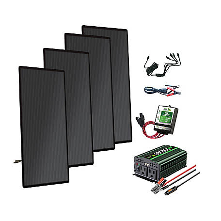 Nature Power 72W Mini Solar Panel Farm Kit, Includes Four 18W Panels, 40060