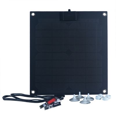 Image showing  15W Semi-Flex Monocrystalline Solar Panel for 12V Charging, 56701