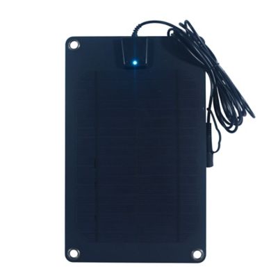 Image showing  5-Watt Semi-Flex Monocrystalline Solar Panel for 12V Charging