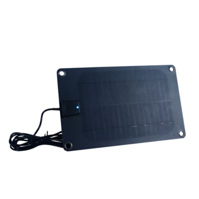 Image showing  5-Watt Semi-Flex Monocrystalline Solar Panel for 12V Charging