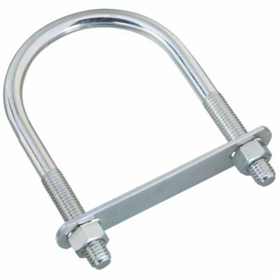 National Hardware 1/2 in. x 3-1/2 in. x 6 in. Zinc Plated N347-815 2190 U-Bolt, Zinc Plated