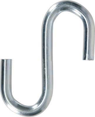 Hillman Hardware Essentials S-Hook Zinc (4 in.)