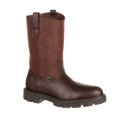 Georgia Boot Men's Homeland Round Toe Pull-On Boots, 11 in.