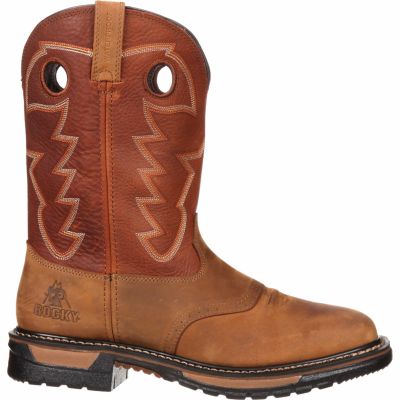 Image showing 1 th Rocky Men's Original Ride Square Toe Boots, 11 in.