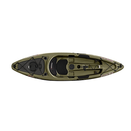 Sun Dolphin Journey 10 ft. Sit-On Angler Kayak with Paddle, Olive at  Tractor Supply Co.
