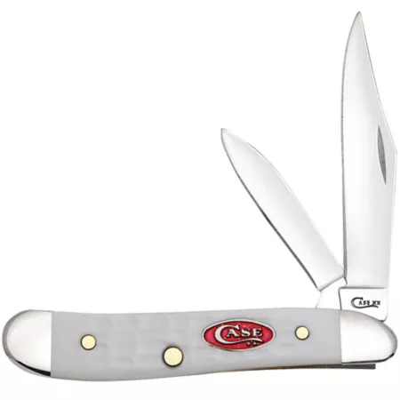 Case Cutlery 2.1 in Jigged Peanut Pocket Knife White Knives