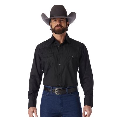 Wrangler Men's Long-Sleeve Western Shirt