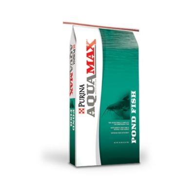 Purina AquaMax 4000 Pelleted Pond Fish Feed, 50 lb. Bag