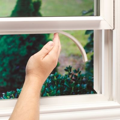 Image showing  5/16 in. x 19/32 in. x 10 ft. Premium Rubber Window Seal for Large Gaps, White