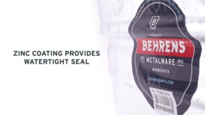 Image showing  15.5 gal. Hot Dipped-Zinc Steel Square Tub