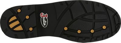 Image showing 1 th Justin Men's Drywall 8 in. Waterproof Plain Toe Boots