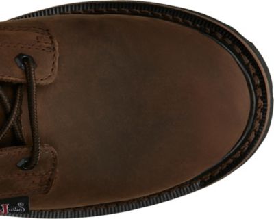 Image showing 2 th Justin Men's Drywall 8 in. Waterproof Plain Toe Boots