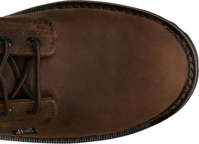 Image showing 2 th Justin Men's Drywall Waterproof Steel Toe Worker II Work Boots, 8 in.