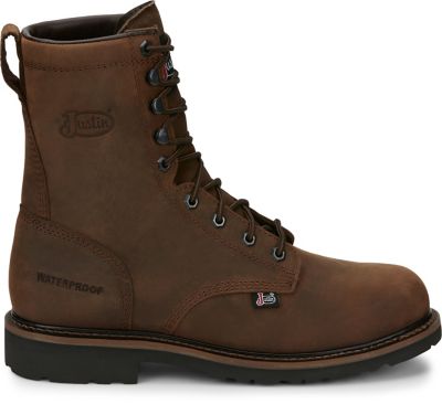 Image showing  Men's Drywall Waterproof Steel Toe Worker II Work Boots, 8 in.