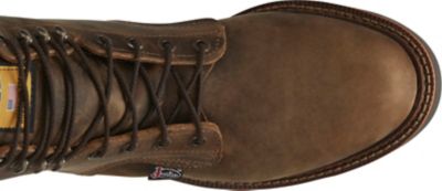 Image showing 2 th Justin Men's Blueprint Work Boots, 8 in.