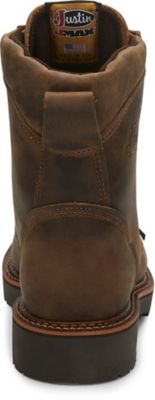 Image showing 5 th Justin Men's Blueprint Work Boots, 8 in.