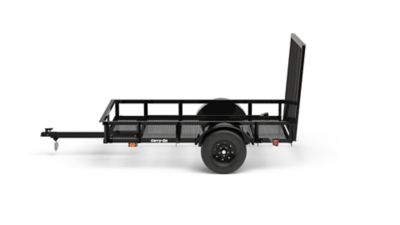 Image showing  5 ft. x 8 ft. Mesh Floor Utility Trailer, 1,600 lb. Max Capacity