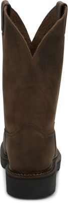 Image showing 5 th Justin Men's Steel Toe Balusters Pull-On J-Max Work Boots, 11 in.