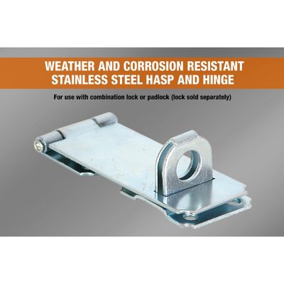 Image showing 5 th Romotech 7.125 cu. ft. 18 x 19 x 19in. Trailer Tongue Polymer Tool Box