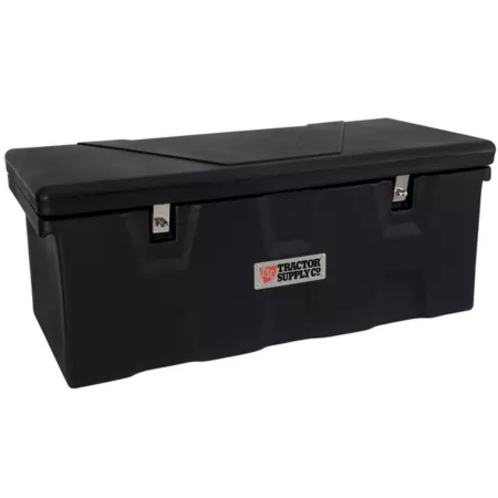 Tractor Supply Heavy Duty Polyethylene Utility Storage Box 19 in x 44 in x 17 1/2 in. Jobsite Boxes