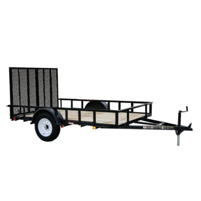 Carry-On Trailer 2,140 lb. Payload Capacity 6 ft. W x 10 ft. L Wood Floor Trailer