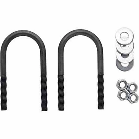 Carry-On Trailer U-Bolt Axle Mount Kits, 3/8 in., 2-Pack