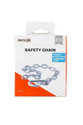 Image showing  5,000 lb. Capacity 30 in. Safety Chain with Hook