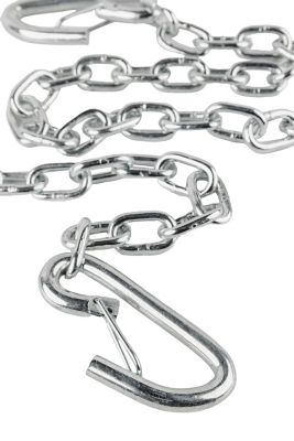 Image showing  2,000 lb. Capacity 24 in. Safety Chains with Hooks, 2-Pack