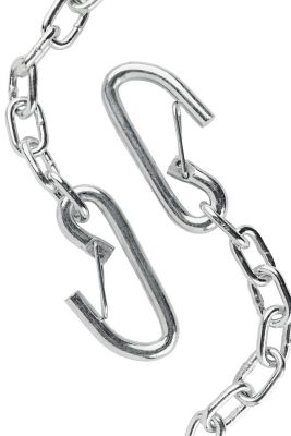Image showing  2,000 lb. Capacity 24 in. Safety Chains with Hooks, 2-Pack