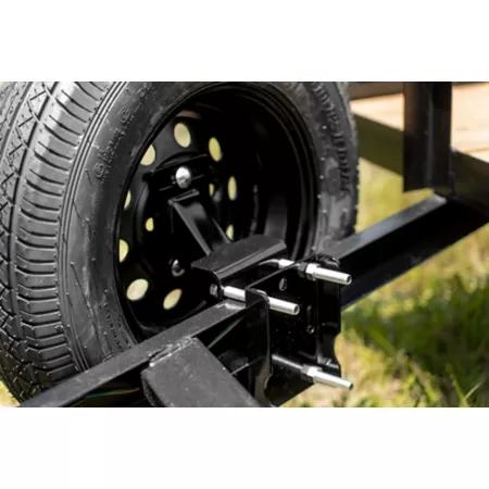 Spare tire carrier for hand trailer Spare Tire Carriers