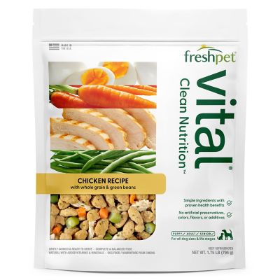 Image showing  Vital Clean Nutrition All Life Stages Chicken Recipe with Whole Grain and Green Beans Fresh Dog Food, 1.75 lb.