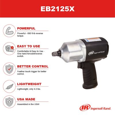 Image showing  1/2 in. Drive 690 ft.-lb. Impact Wrench
