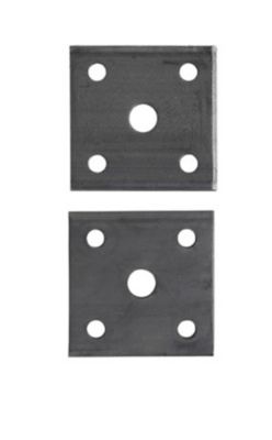 Image showing  Spring Tie Plates, 2,000 lb. Capacity Per Pair, 2-Pack