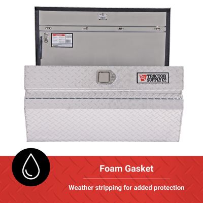 Image showing 7 th Tractor Supply 37 in. Aluminum Truck Tool Box Chest