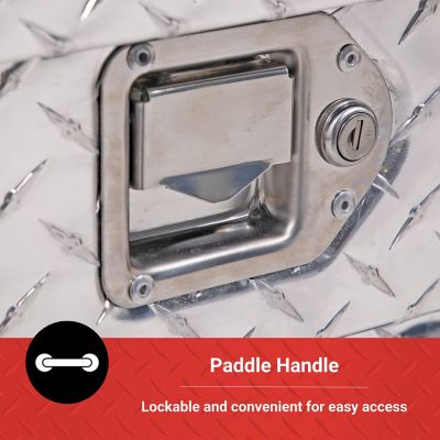 Image showing 8 th Tractor Supply 37 in. Aluminum Truck Tool Box Chest