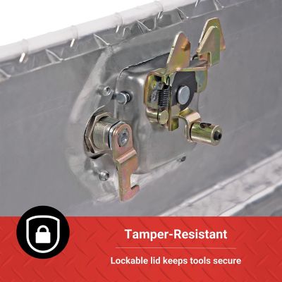 Image showing 9 th Tractor Supply 37 in. Aluminum Truck Tool Box Chest