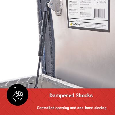 Image showing 10 th Tractor Supply 37 in. Aluminum Truck Tool Box Chest