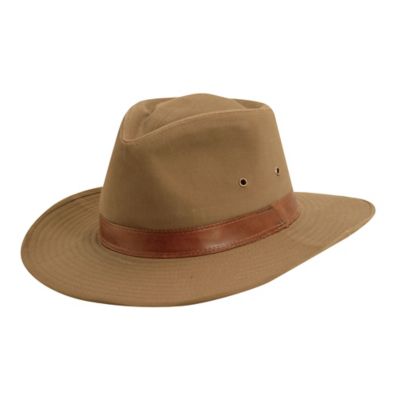 Dorfman Pacific Men's Cotton Outback Hat
