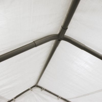 Image showing 5 th ShelterLogic 12 L x 20 W ft. GrowIt Heavy-Duty Walk-Thru Greenhouse, Peak-Style