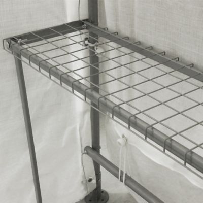 Image showing 6 th ShelterLogic 12 L x 20 W ft. GrowIt Heavy-Duty Walk-Thru Greenhouse, Peak-Style
