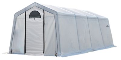 ShelterLogic 12 ft. x 24 ft. GrowIt Heavy-Duty Walk-Thru Greenhouse, Peak-Style