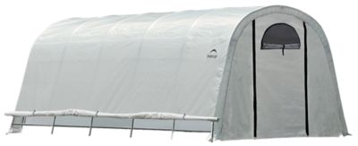ShelterLogic GrowIt Heavy Duty Walk-Thru Greenhouse, Round-Style, 12 ft. x 20 ft. x 8 ft., 70592