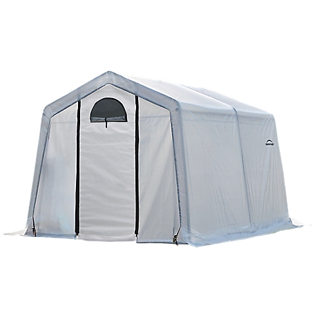 ShelterLogic 12 ft. x 24 ft. GrowIt Heavy-Duty Walk-Thru Greenhouse, Round-Style