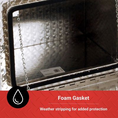 Image showing 6 th Tractor Supply 5.6 cu. ft. Underbody Truck Tool Box, 24 x 18 x 20in., Silver