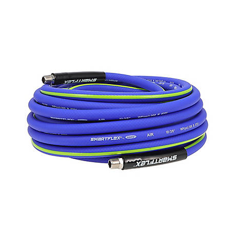 TundraFlex Made in Canada 3//8 x 50 Super Flexible Air Hose with 1//4 MPT Ends