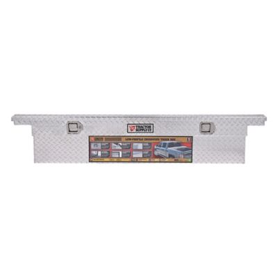 Image showing  8 cu. ft. Aluminum Low-Profile Crossover Truck Tool Box for Full-Size Trucks, 70 in. x 20 in.