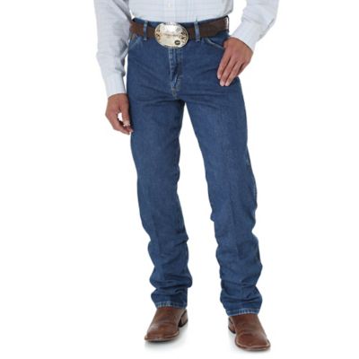 Image showing 0 th Wrangler Men's Original Fit Mid-Rise George Strait Cowboy Cut Jeans