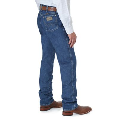 Image showing 2 th Wrangler Men's Original Fit Mid-Rise George Strait Cowboy Cut Jeans