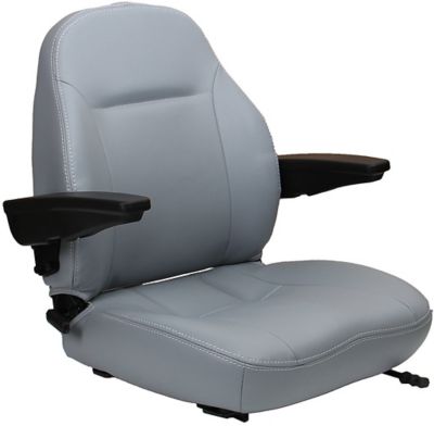 Black Talon Premium High Back Tractor Seat Prop 65 Compliant at