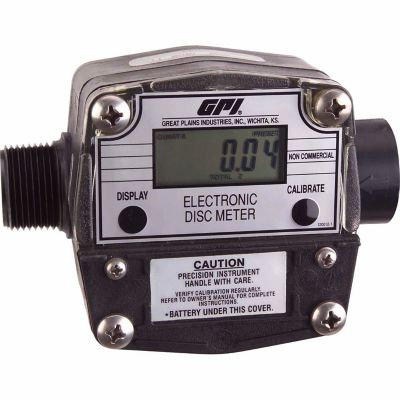 GPI 3/4 in. Electronic Disc Lube Meter